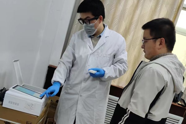镇原县市场监督管理局采购多台硬汉视频APP官网下载免费食品快检仪器